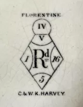 Florentine | C. & W. K. Harvey | Posset, Punch, or Syllabub Bowl | Mark | 002