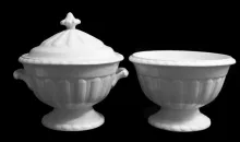 Florentine | Unspecified | Hot Toddy Bowl with Handles and Lid | Collection | 001