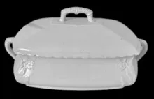 Flowered Corners_S. Bridgwood & Son_Vegetable Tureen Base and Lid_Item_001