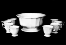 Fluted Panels | James Edwards | Posset, Punch or Syllabub Bowl | Collection | 004
