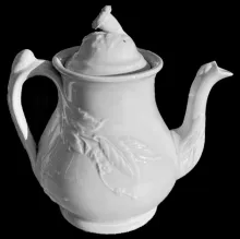 Forget-Me-Not | Wood, Rathbone, & Co. | Teapot or Coffee Pot Base and Lid | Item | 003