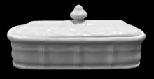 Framed Leaf | Samuel Alcock & Co. | Brush Tray Base and Lid | Item | 001