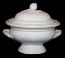Framed Panels | Charles Meigh & Son | Sauce or Soup Tureen Base and Lid | Item | 001