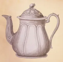 Framed Panels_Charles Meigh & Son_Teapot or Coffee Pot Base and Lid_KewItem_001