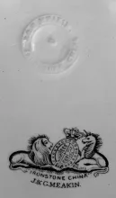 Fuchsia | J. & G. Meakin | Plate | Mark | 006