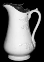 Fuchsia | Unspecified | Syrup Pitcher with Metal Lid | Item | 002