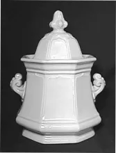Girard Shape_Ridgway, Bates, & Co._Sugar Bowl with Lid_Item_001