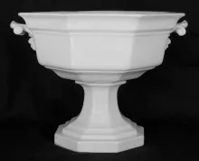 Gothic with Cameo | James Edwards | Compote on Tall Pedestal | Item | 001