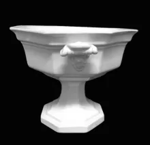 Gothic with Cameo | John Alcock | Compote on Tall Pedestal | Handle | 002