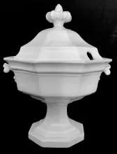 Gothic with Cameo | John Alcock | Hot Toddy Bowl with Handles and Lid | Item | 002