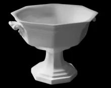 Gothic with Cameo | Unspecified | Compote on Tall Pedestal | Item | 001