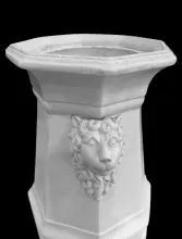 Gothic with Cameo | Unspecified | Waste or Slop Jar Base | Handle | 002