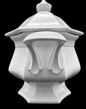 Gothic | C. & W. K. Harvey | Sauce or Soup Tureen Base and Lid | Handle | 004