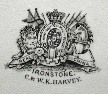 Gothic_C. & W. K. Harvey_Sauce or Soup Tureen Base and Lid_Mark_003