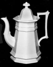 Gothic_C. & W. K. Harvey_Teapot or Coffee Pot Base and Lid_Item_001