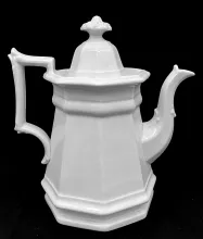 Gothic_C. & W. K. Harvey_Teapot or Coffee Pot Base and Lid_Item_002
