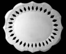 Gothic | Charles J. Mason | Reticulated Basket Underplate | Item | 005