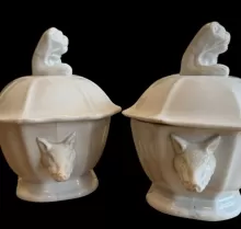 Gothic | Charles J. Mason | Sauce or Soup Tureen Base and Lid | Collection | 002