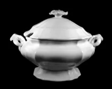 Gothic | Charles J. Mason | Sauce or Soup Tureen Base and Lid | Item | 008