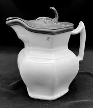 Gothic_Charles J. Mason_Syrup Pitcher with Metal Lid_Item_001