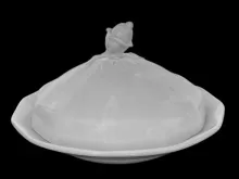 Gothic | Charles Meigh & Son | Pancake Server Lid with Underplate | Item | 001