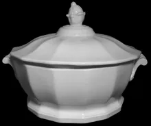 Gothic | Charles Meigh & Son | Stew or Chowder Tureen Base and Lid | Item | 001