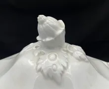 Gothic | Charles Meigh & Son | Vegetable Tureen Base and Lid | Finial | 003