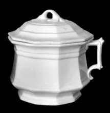 Gothic | Davenport (& Co.) | Chamber Pot Base and Lid | Item | 001
