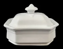 Gothic | Edward Challinor (& Co.) | Soap Dish Base, Lid, and Insert | Item | 001