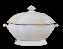 Gothic | Enoch Wood (& Sons) | Sauce or Soup Tureen Base and Lid | Item | 004