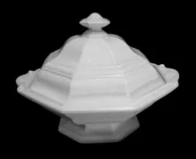 Gothic | Francis Morley (& Co.) | Vegetable Tureen Base and Lid | Item | 001