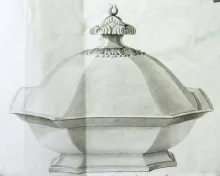 Gothic_George Phillips_Vegetable Tureen Base and Lid_KewDrw_001