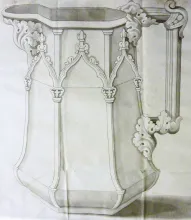Gothic_Holland & Green (Late Harvey)_Table Pitcher_KewDrw_013