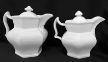 Gothic | J. & G. Alcock | Beverage Server with Matching Lid | Collection | 002