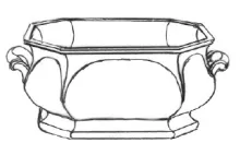 Gothic | J. Wedgwood | Foot Bath | ItemDrw | 001