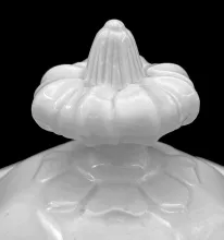 Gothic_Jacob Furnival_Sauce or Soup Tureen Base, Lid, and Underplate_Finial_002