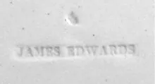 Gothic | James Edwards | Butter Dish with Lid | Mark | 005