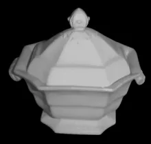 Gothic | James Edwards | Sauce or Soup Tureen Base and Lid | Item | 001