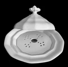 Gothic | John Alcock | Butter Dish with Base, Lid and Insert | Item | 002