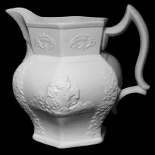 Gothic | John Meir & Son | High Relief Pitcher | Item | 001