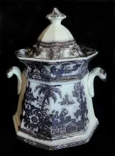 Gothic_John Meir & Son_Sugar Bowl with Lid_DecItem_001