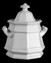 Gothic | John Ridgway & Co. | Sugar Bowl with Lid | Item | 001
