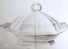 Gothic_John Ridgway & Co._Vegetable Tureen Base and Lid_KewDrw_010