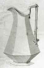 Gothic_Joseph Clementson_Ewer and Wash Basin_KewDrw_001
