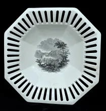 Gothic | William Ridgway (& Co.) | Compote on Tall Pedestal | DecItem | 003