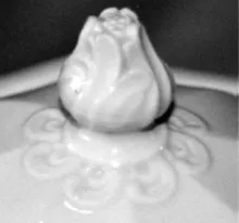Gothic | T. & R. Boote, Edward Walley, Elijah Jones | Sauce or Soup Tureen Base and Lid | Finial | 002