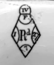 Gothic | T. J. & J. Mayer | Gravy Boat | Mark | 003