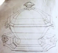 Gothic_T. J. & J. Mayer_Sauce or Soup Tureen Base, Lid, and Underplate_KewDrw_001