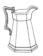 Gothic | T. J. & J. Mayer | Table Pitcher | ItemDrw | 001