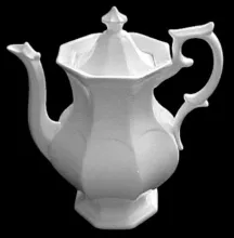 Gothic | T. J. & J. Mayer | Teapot or Coffee Pot Base and Lid | Item | 001